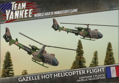 Gazelle HOT Helicopter Flight (Plastic x2)